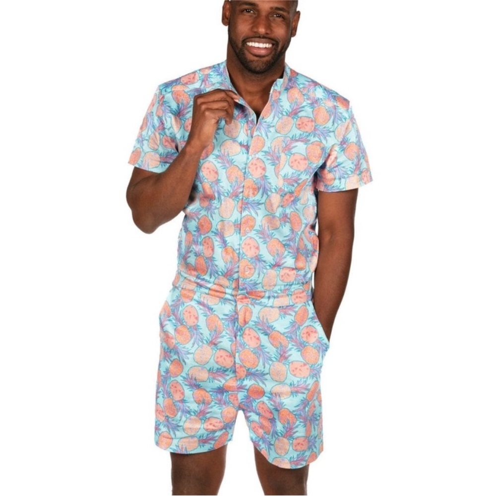 Men's Tropical Print Shorts